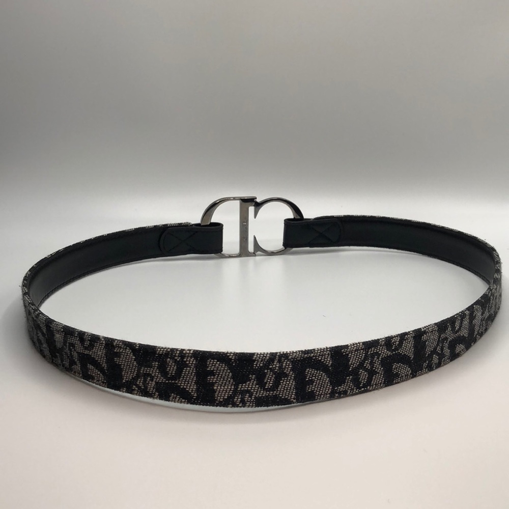 Authentic Vintage Christian Dior Trotter Logo Belt - Picture 4 of 6